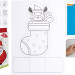 Kerst Prikblok set