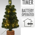 Kerstboom 45cm Groen met LED