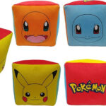 Pokemon Kubus kussen 25x25cm