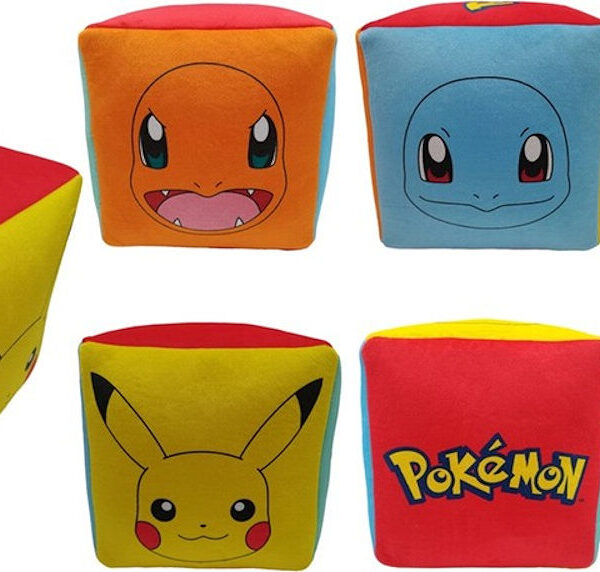 Pokemon Kubus kussen 25x25cm