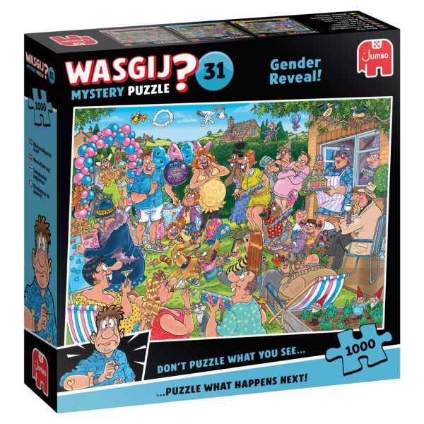 Puzzel 1000 st. Wasgij Mystery 31 - Gender Reveal!