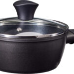 Steelpan Inductie Soft Touch met deksel - 16cm