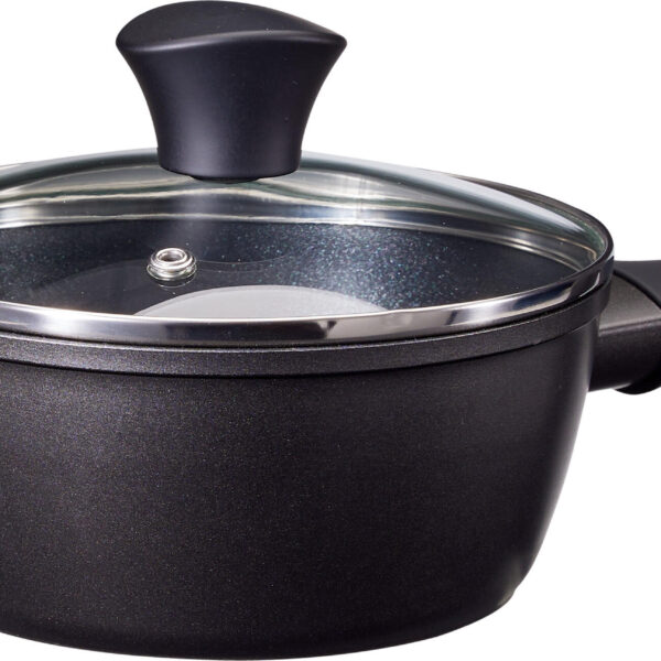 Steelpan Inductie Soft Touch met deksel - 16cm