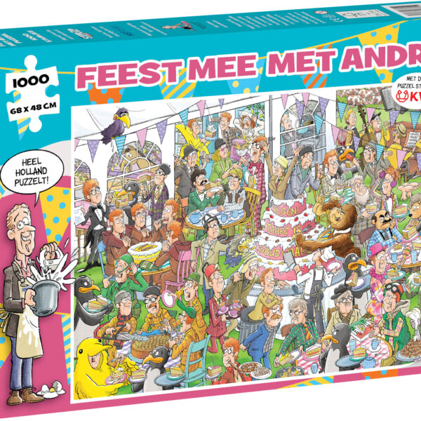 Puzzel 1000 st. Andre van Duin - Feest mee met Andre