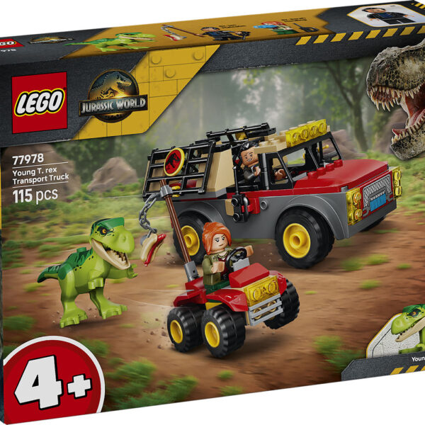 LEGO Jurassic World Jonge T. rex transporttruck