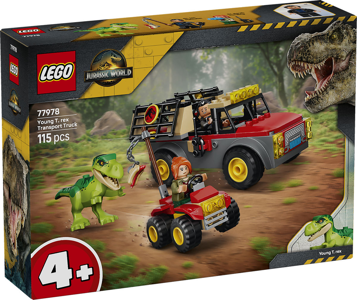 LEGO Jurassic World Jonge T. rex transporttruck LEGO Jurassic World Jonge T. rex transporttruck