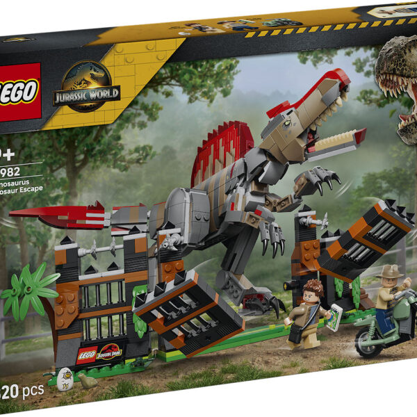 LEGO Jurassic World Spinosaurus ontsnapping