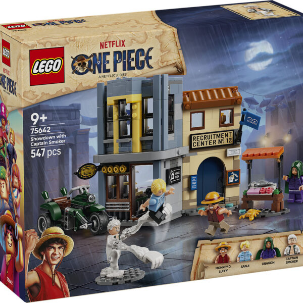 LEGO ONE PIECE Confrontatie met kapitein Smoker