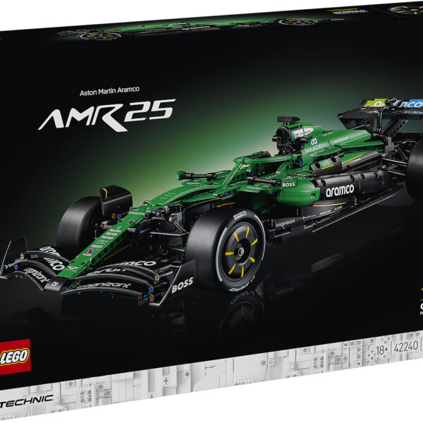 LEGO Technic Aston Martin Aramco AMR25 F1 auto