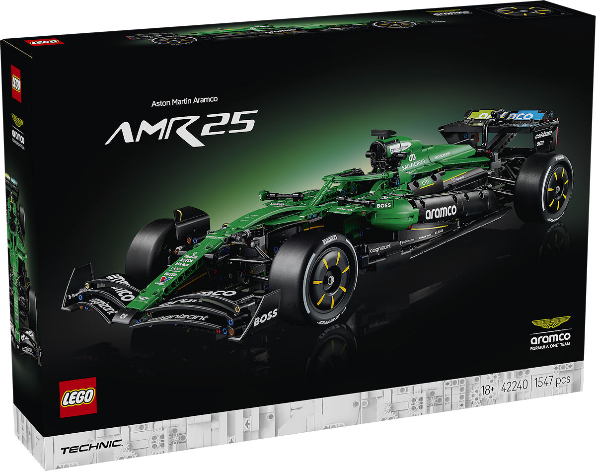 LEGO Technic Aston Martin Aramco AMR25 F1 auto LEGO Technic Aston Martin Aramco AMR25 F1 auto
