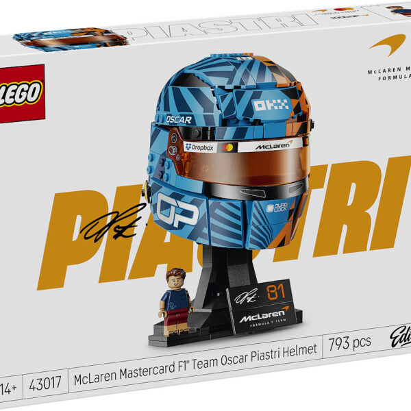 LEGO Editions Sports F1 McLaren helm van Oscar Piastri