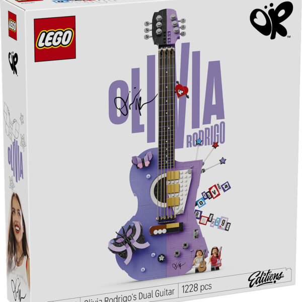 LEGO Editions Music Olivia Rodrigo's dubbele gitaar