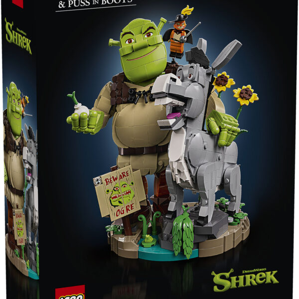 LEGO Shrek Shrek, Ezel en de Gelaarsde Kat
