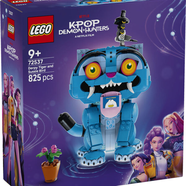 LEGO K-Pop Demon Hunters Derpy Tiger en Sussie Bird