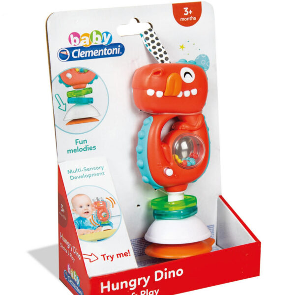 Clementoni Baby Elektronische Dino Rammelaar