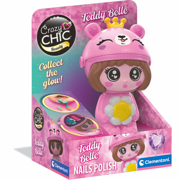 Clementoni Crazy Chic - Nail Polish Teddy Belle