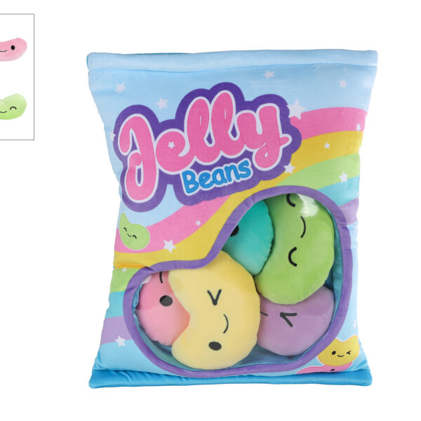 Fluffy Menu pluche Jelly beans 40cm