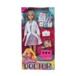 Fashion Model dierenarts met hondje 29cm