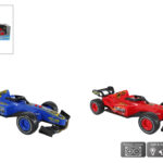2-Play Formula race auto frictie met L/G 2ass 26cm