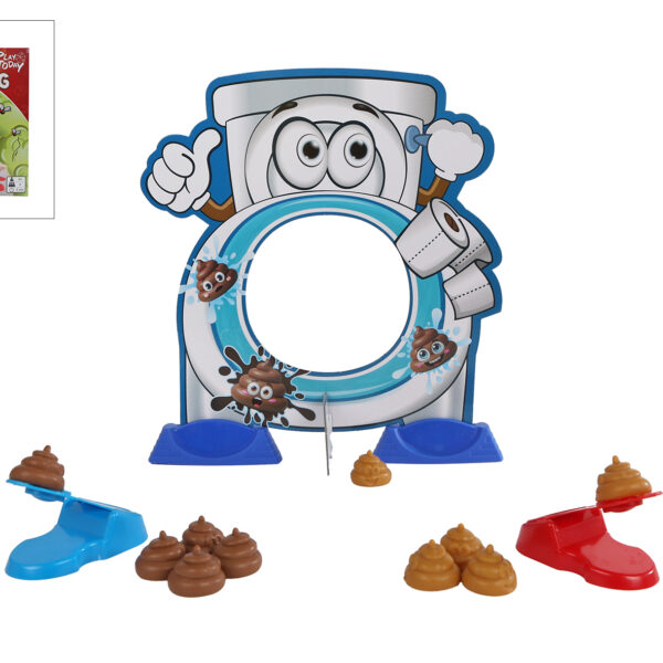 Play ToDay Poo schiet de poep in het toilet spel