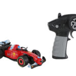 Roadstar Formula race auto met licht 2.4GHz 13,5cm - Rood