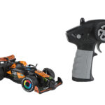 Roadstar Formula race auto met licht 2.4GHz 13,5cm - Oranje