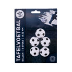 Tafelvoetbalballen 5 stuks op blister
