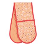 LM Ovenwant dubbel 18x85cm - Daisy Flowers oranje