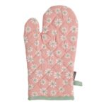 LM Keukenhandschoen 18x33cm - Daisy Flowers roze