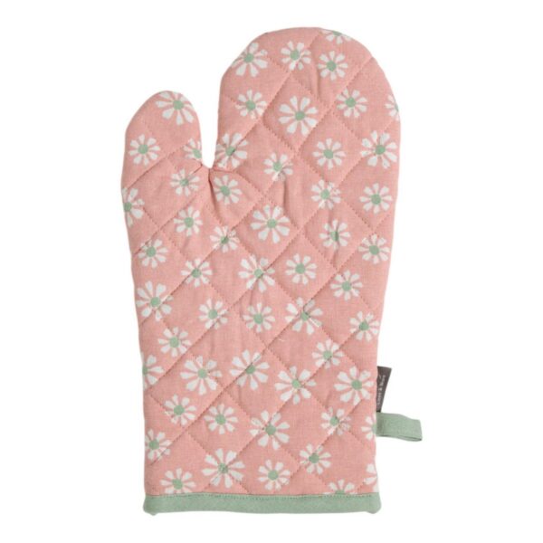 LM Keukenhandschoen 18x33cm - Daisy Flowers roze
