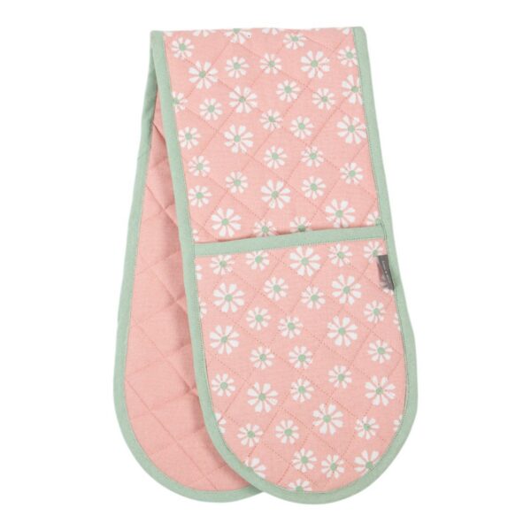 LM Ovenwant dubbel 18x85cm - Daisy Flowers roze