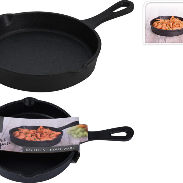 Pan mini gietijzer 135mm