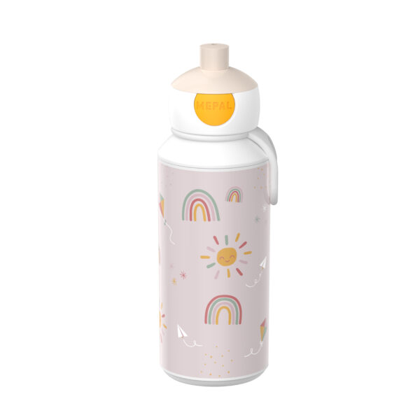 Mepal Campus Sunshine en Rainbow - drinkfles pop-up 400 ml