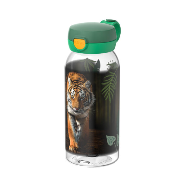 Mepal Campus Wild Tiger - drinkfles met flipdop 600 ml