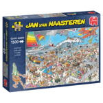 Puzzel 1500 stukjes JvH - Op het strand