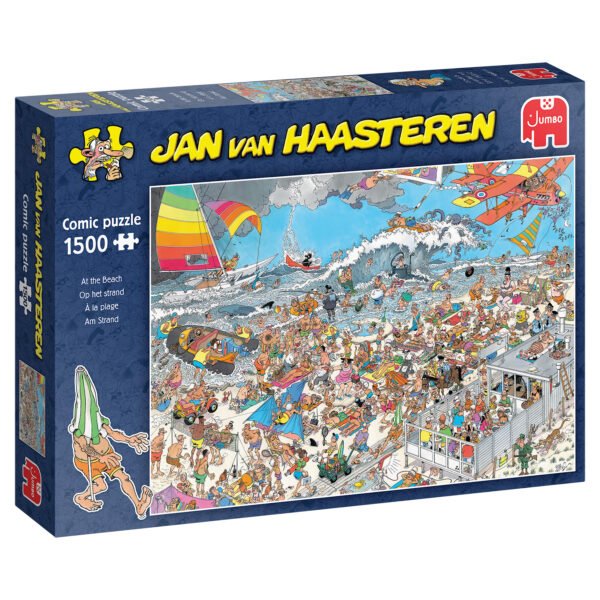 Puzzel 1500 stukjes JvH - Op het strand
