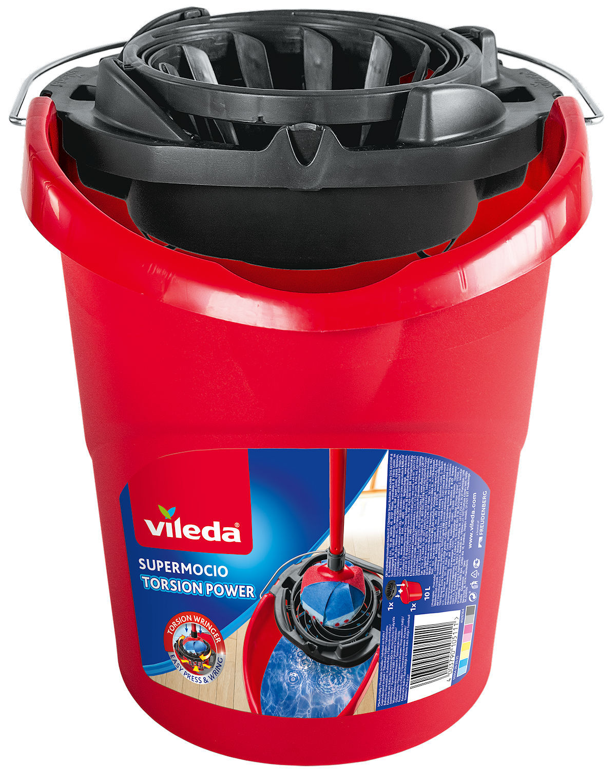 Vileda Supermocio Emmer met pers Vileda Supermocio Emmer met pers