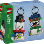 LEGO Iconic Sneeuwpopornamenten