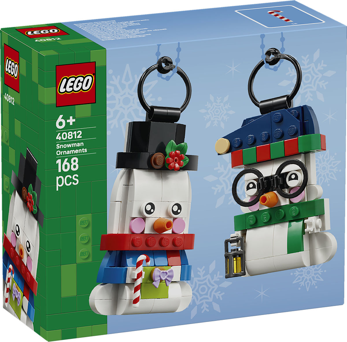LEGO Iconic Sneeuwpopornamenten LEGO Iconic Sneeuwpopornamenten