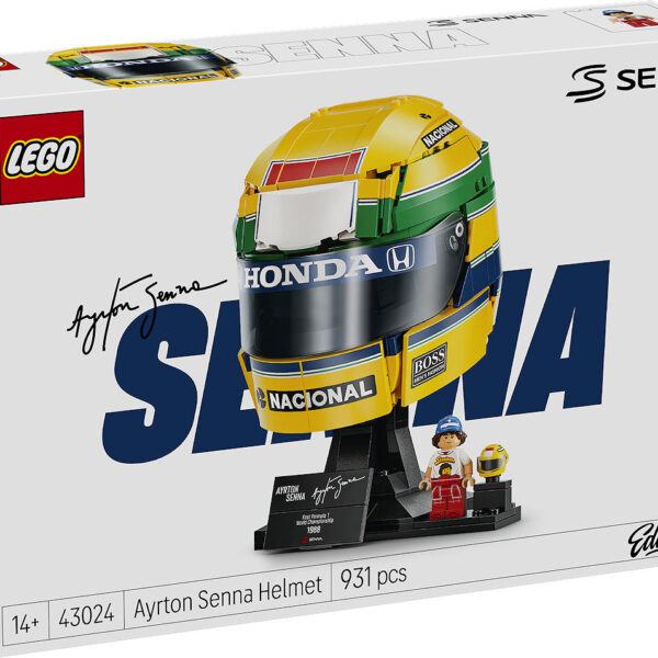 LEGO Editions Formula 1 Helm van Ayrton Senna