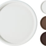Onderbord Metal 31,5cm - Earth color 3 assortu