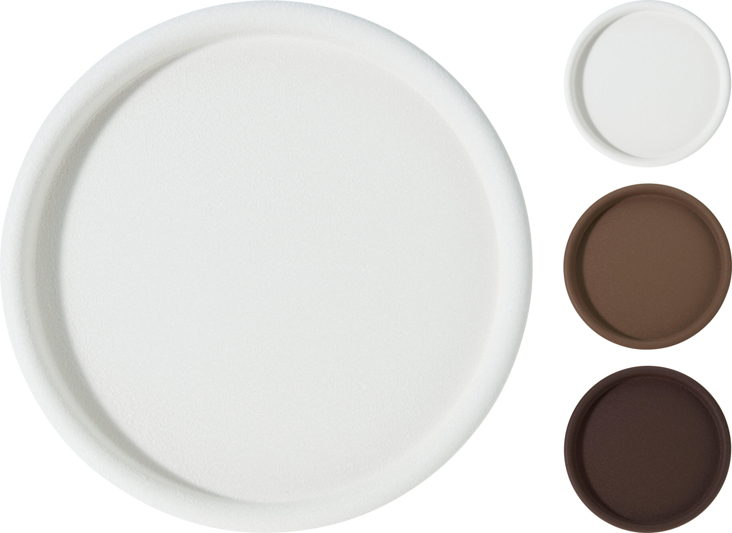 Onderbord Metal 31,5cm - Earth color 3 assortu Onderbord Metal 31,5cm - Earth color 3 assortu